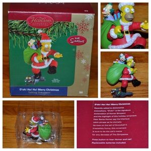 Carlton Cards Heirloom Collection The Simpsons Homer Christmas ornament